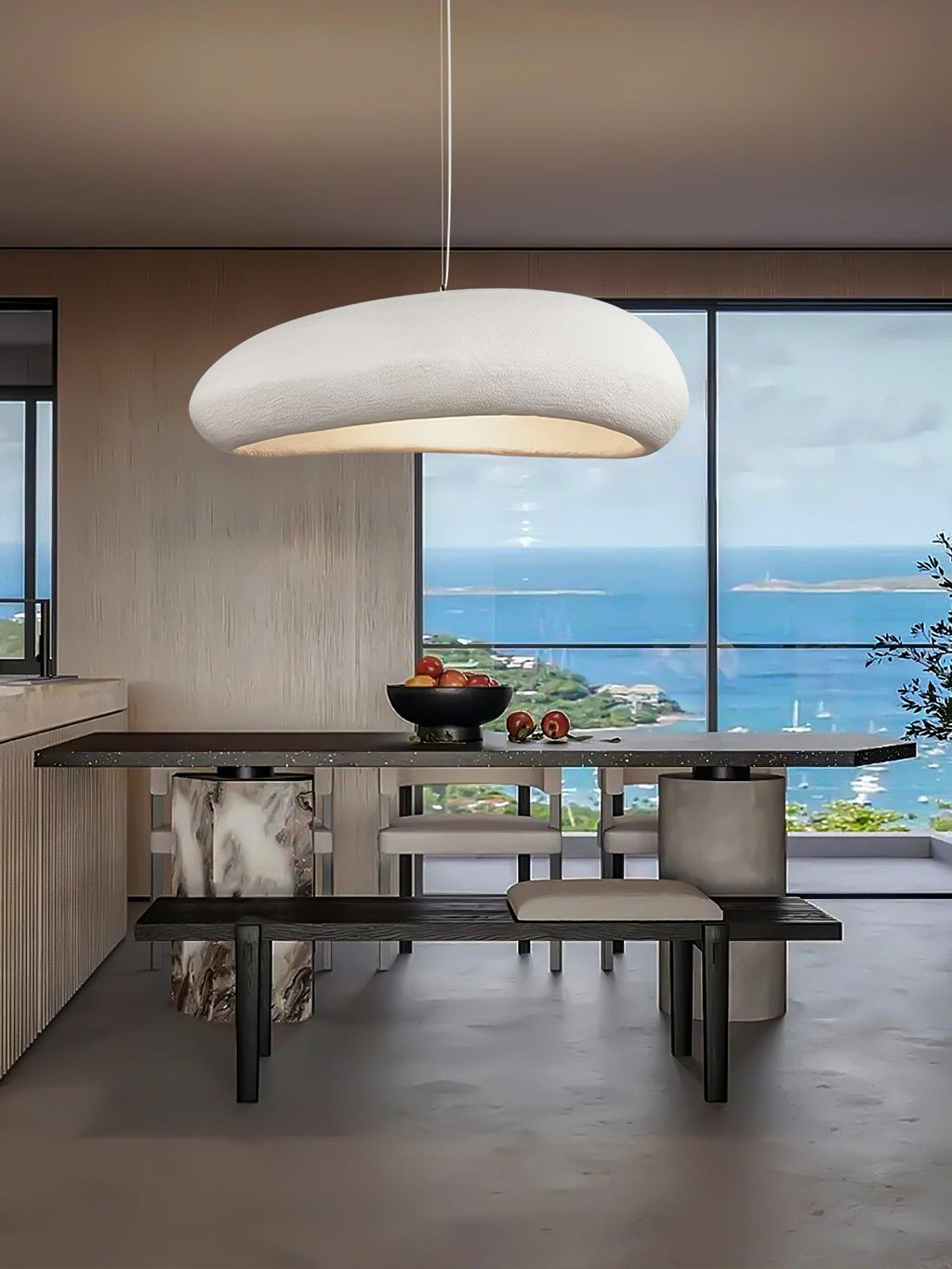 Olrinila Suspension en plastique Nordic Art Cloud de qualité supérieure - Neutralighting