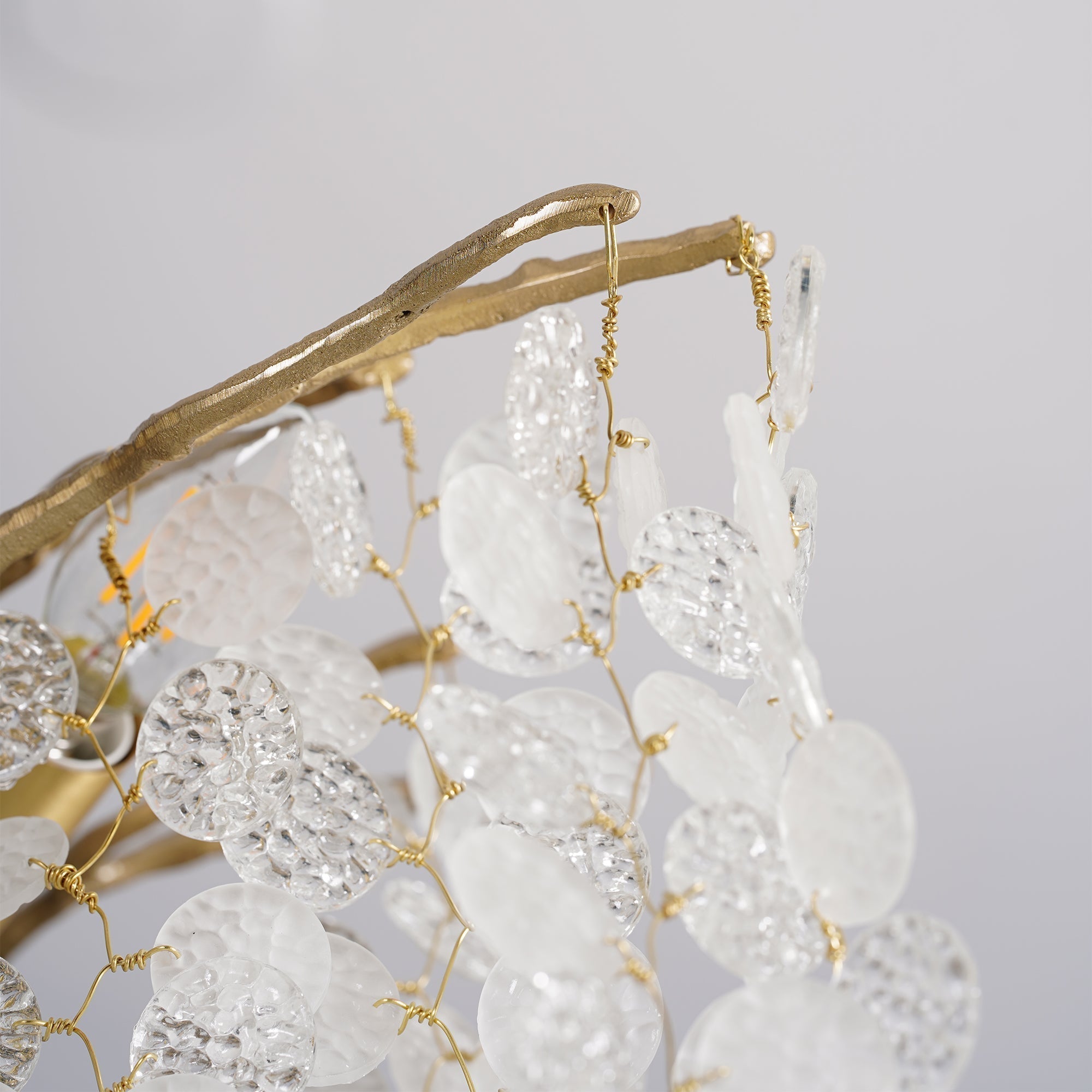 Lustra Suspension Lampe Goutte de Rosée en Cristal - Neutralighting