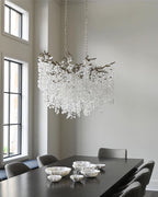 Lustra Suspension Lampe Goutte de Rosée en Cristal - Neutralighting