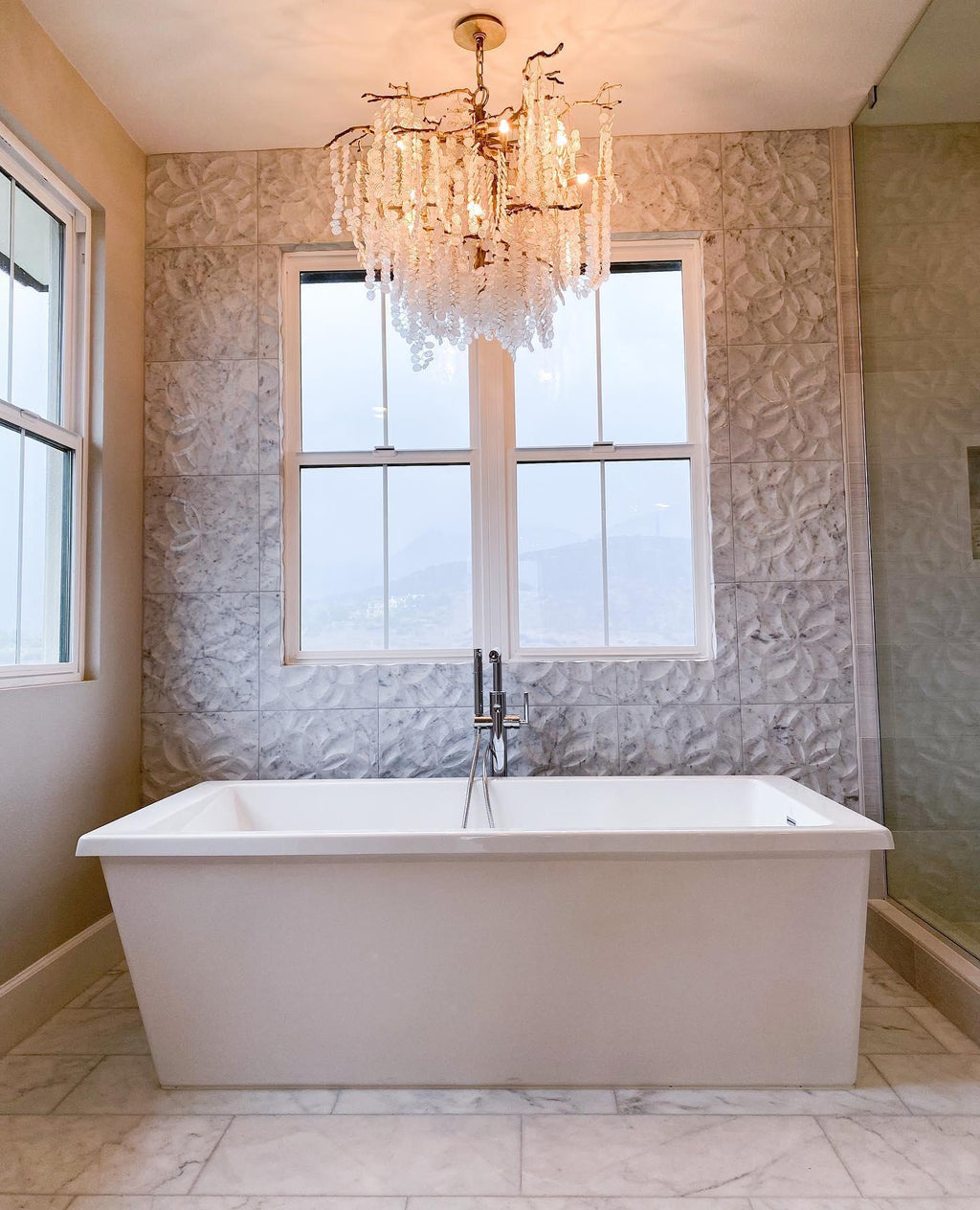 Lustra Suspension Lampe Goutte de Rosée en Cristal - Neutralighting