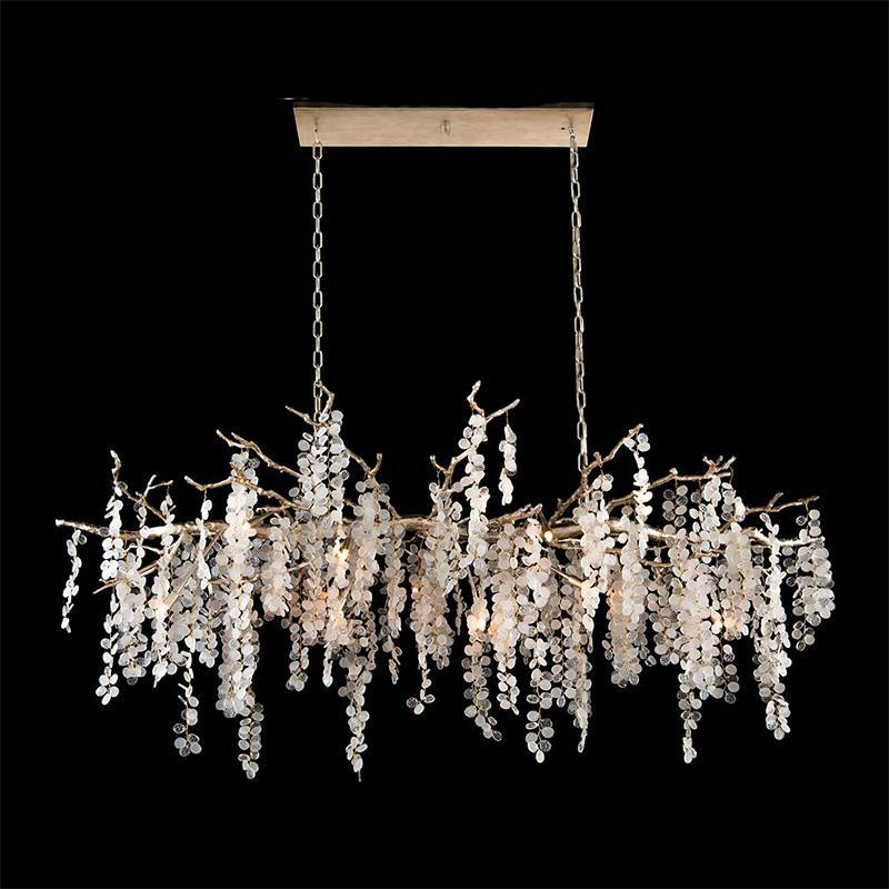 Lustra Suspension Lampe Goutte de Rosée en Cristal - Neutralighting