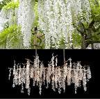 Lustra Suspension Lampe Goutte de Rosée en Cristal - Neutralighting