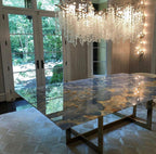 Lustra Suspension Lampe Goutte de Rosée en Cristal - Neutralighting