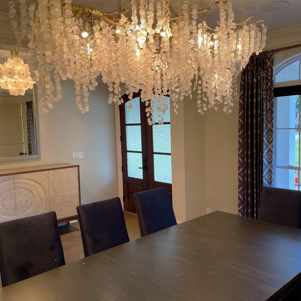 Lustra Suspension Lampe Goutte de Rosée en Cristal - Neutralighting