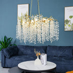 Lustra Suspension Lampe Goutte de Rosée en Cristal - Neutralighting