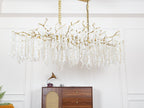 Lustra Suspension Lampe Goutte de Rosée en Cristal - Neutralighting