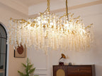 Lustra Suspension Lampe Goutte de Rosée en Cristal - Neutralighting