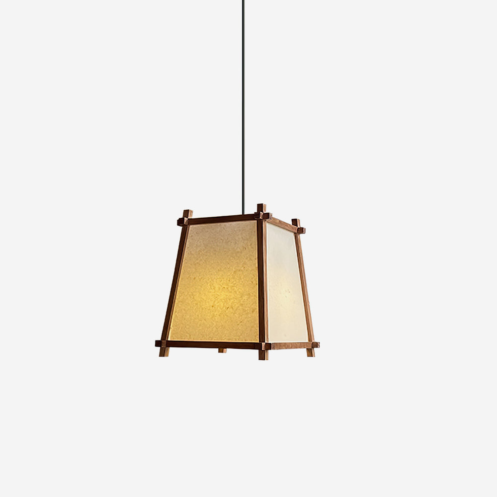 Suspension Calira Tissu Géométrique - Neutralighting