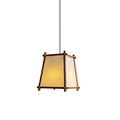 Suspension Calira Tissu Géométrique - Neutralighting