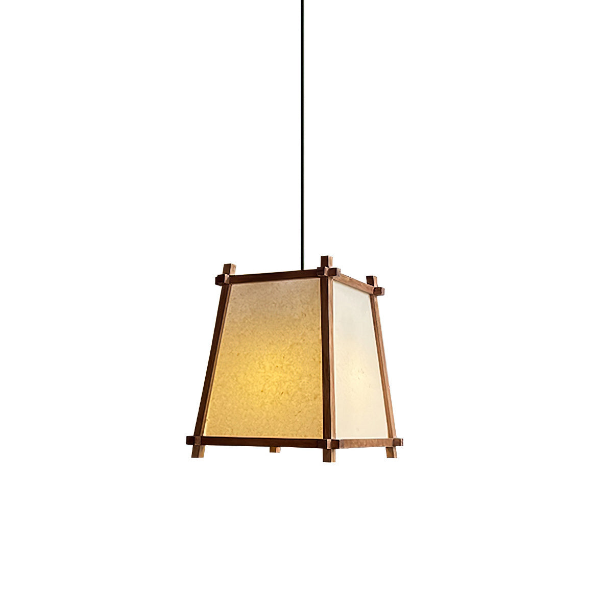 Suspension Calira Tissu Géométrique - Neutralighting