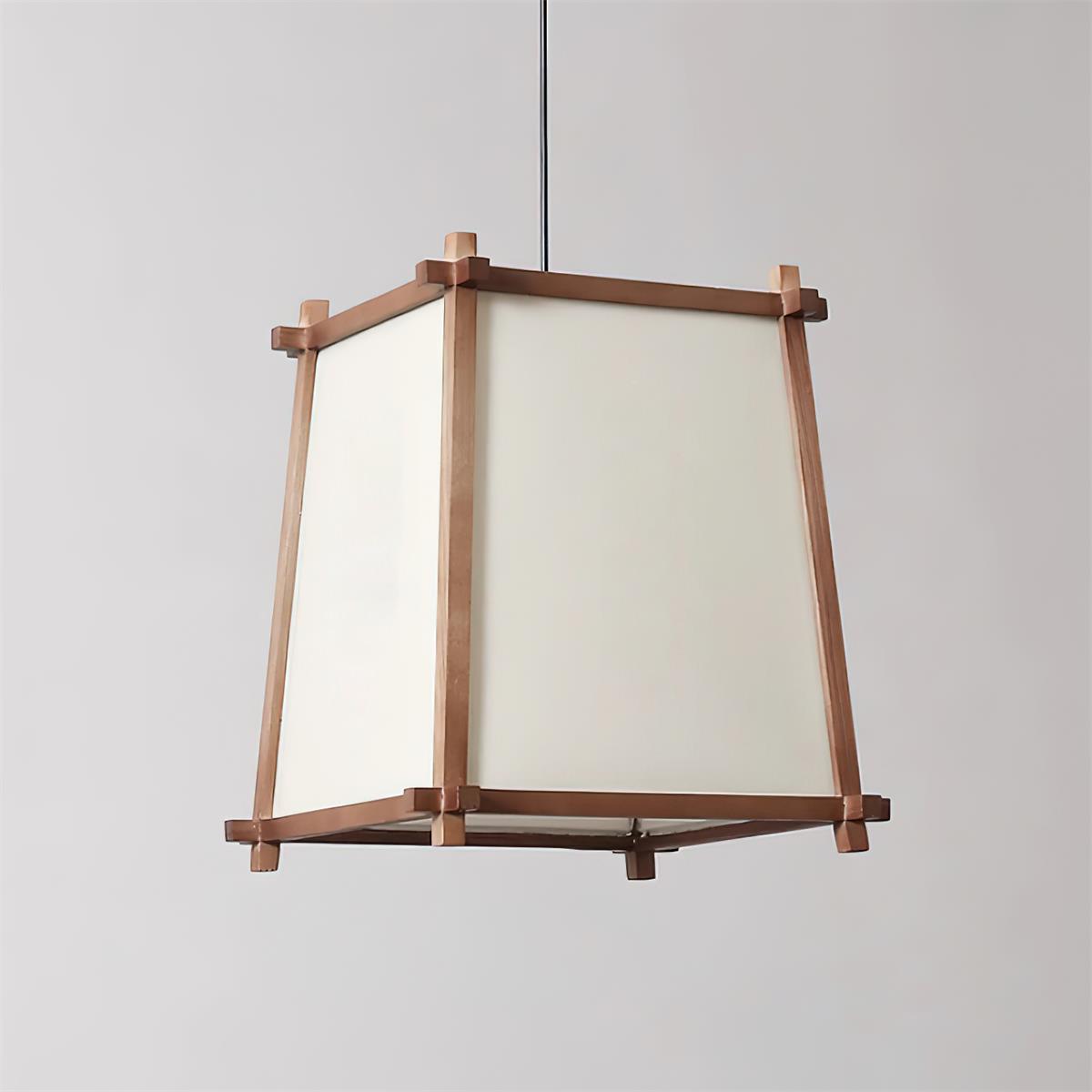 Suspension Calira Tissu Géométrique - Neutralighting