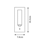 Aneko Applique Commuté LED Élégant Réglable - Neutralighting
