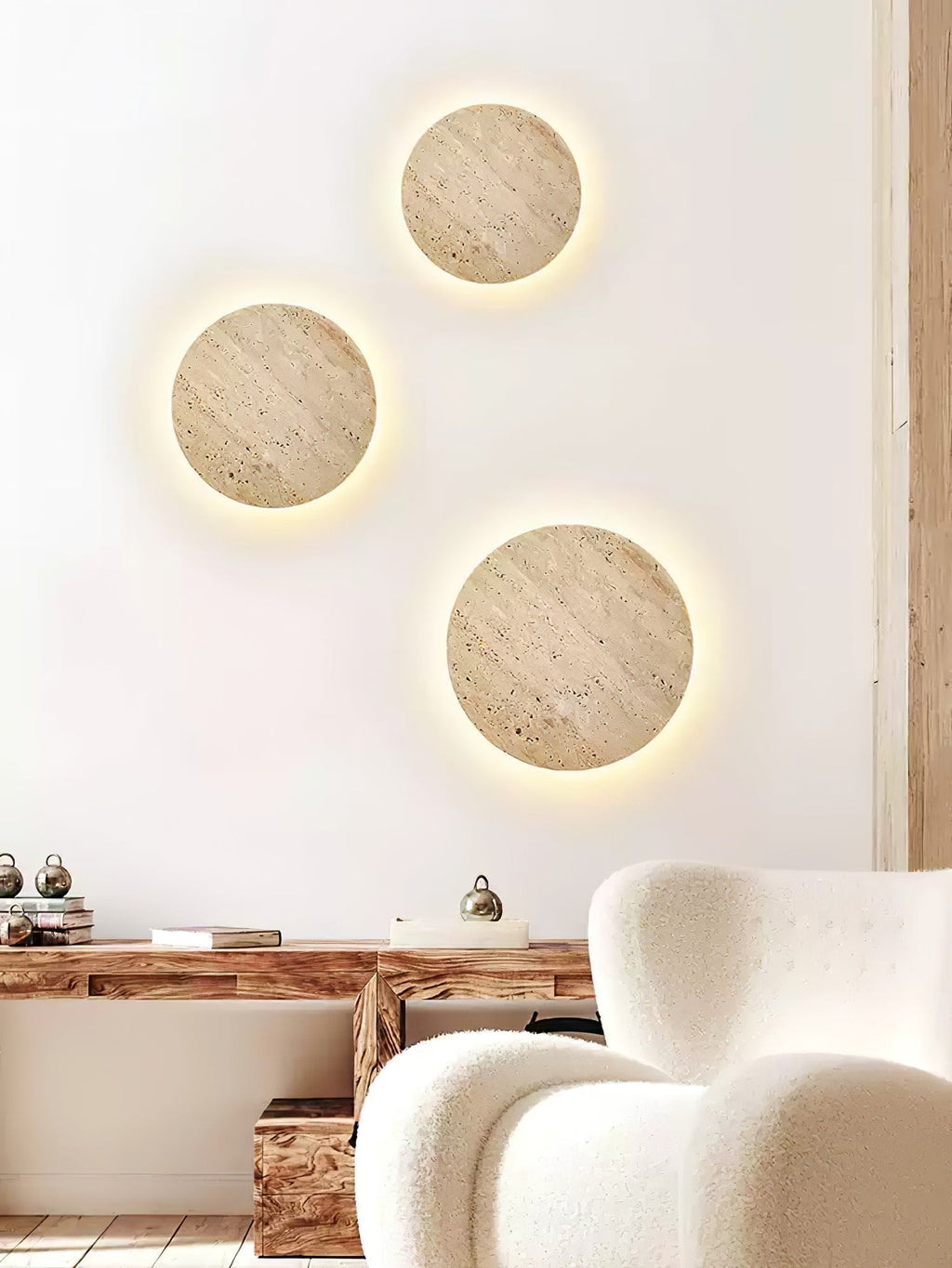 Artale Travertin Luminaire Mural - Neutralighting