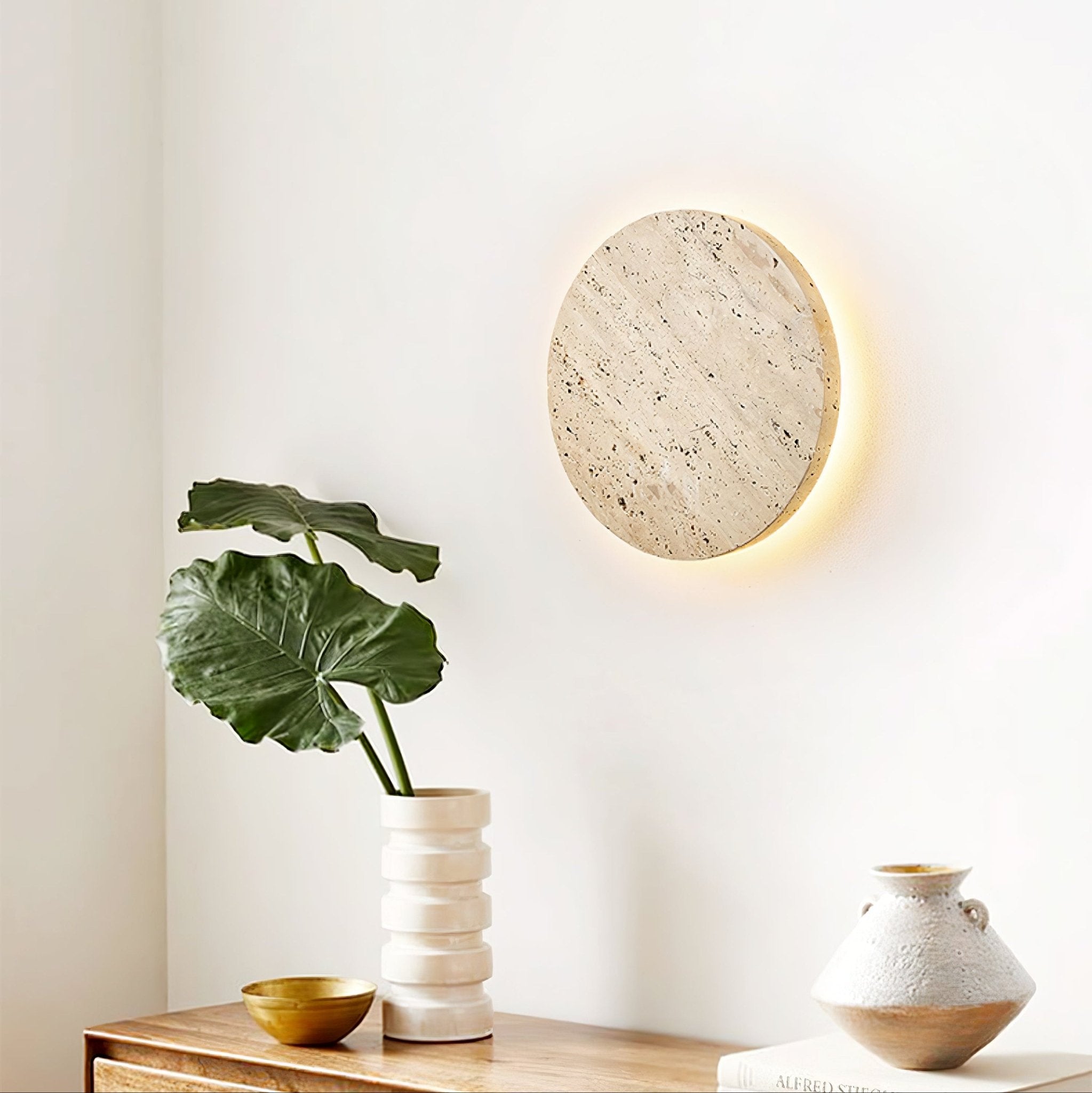 Artale Travertin Luminaire Mural - Neutralighting