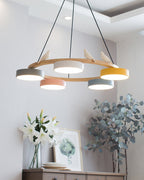 Cliff Lustre Rond avec Oiseau - Neutralighting