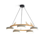 Cliff Lustre Rond avec Oiseau - Neutralighting