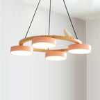 Cliff Lustre Rond avec Oiseau - Neutralighting