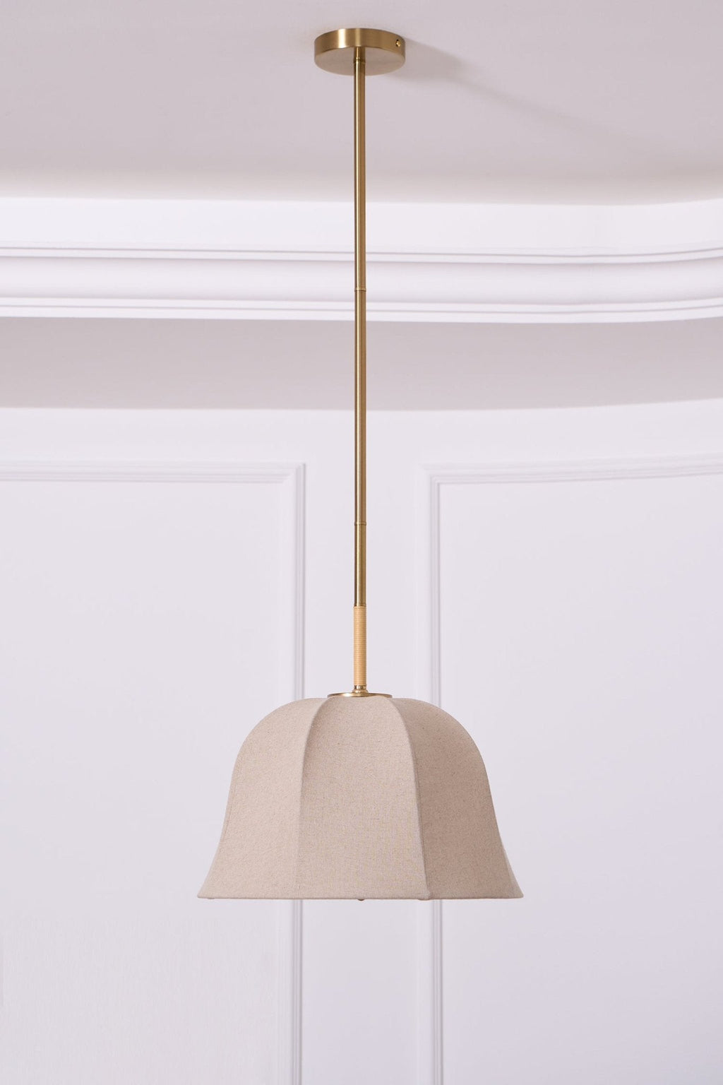 Fiora Lampe Suspendue en Tissu Vintage - Neutralighting