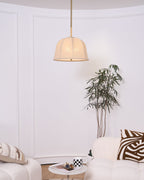 Fiora Lampe Suspendue en Tissu Vintage - Neutralighting
