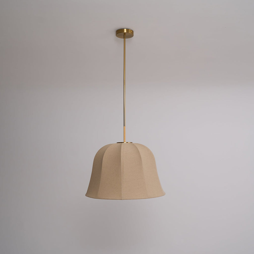 Tala Suspension Cloche en Tissu à Rayures - Neutralighting