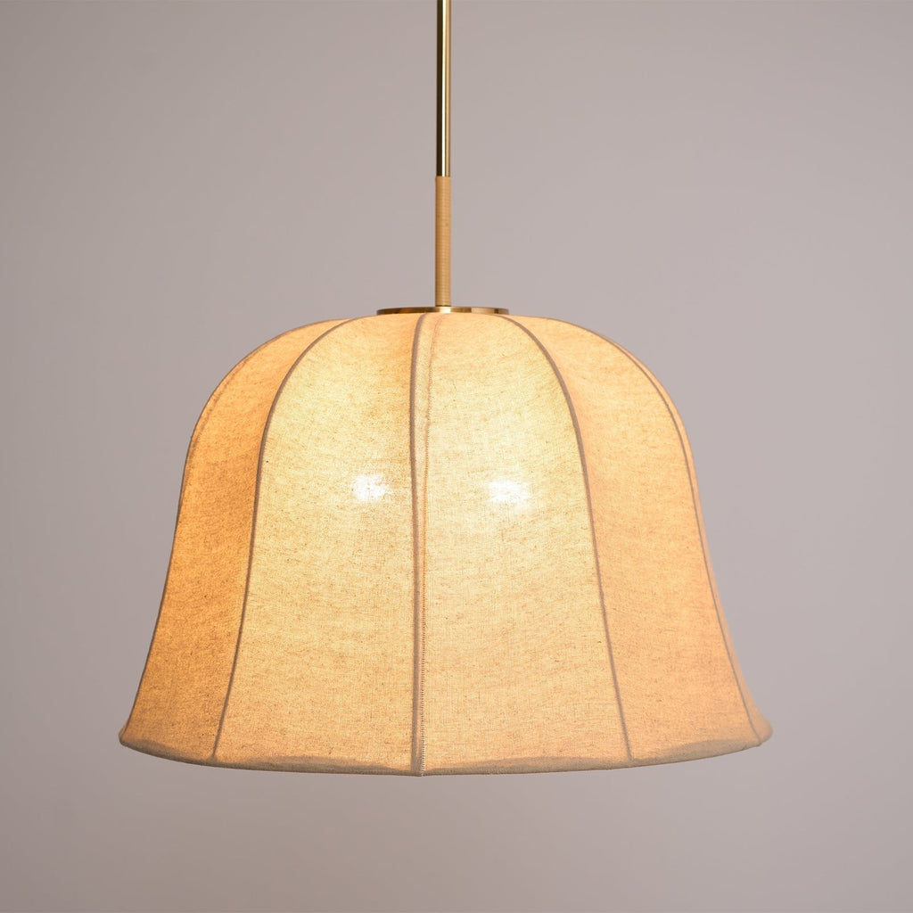 Tala Suspension Cloche en Tissu à Rayures - Neutralighting