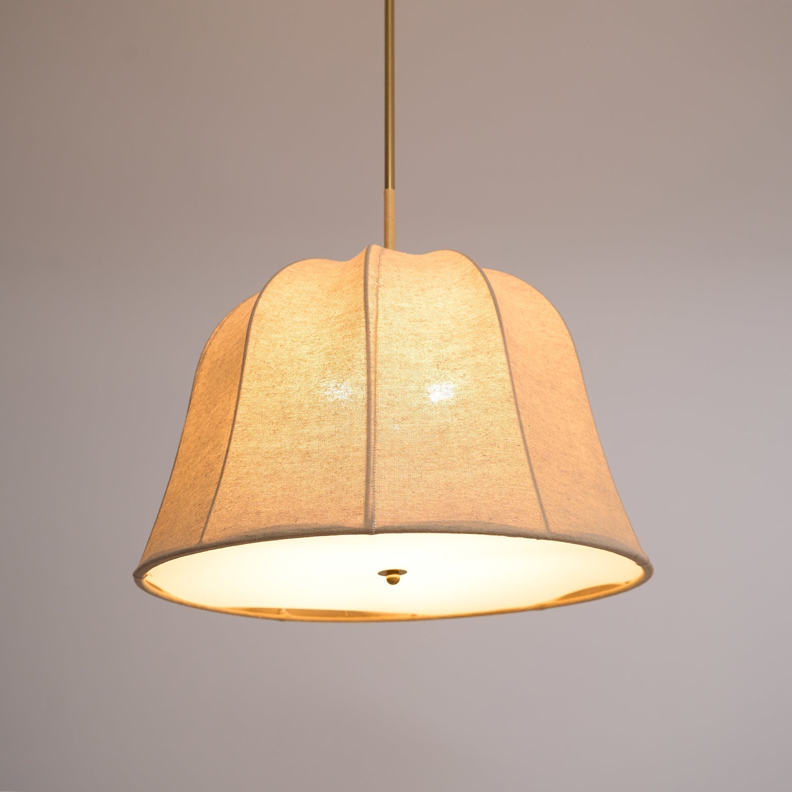 Fiora Lampe Suspendue en Tissu Vintage - Neutralighting
