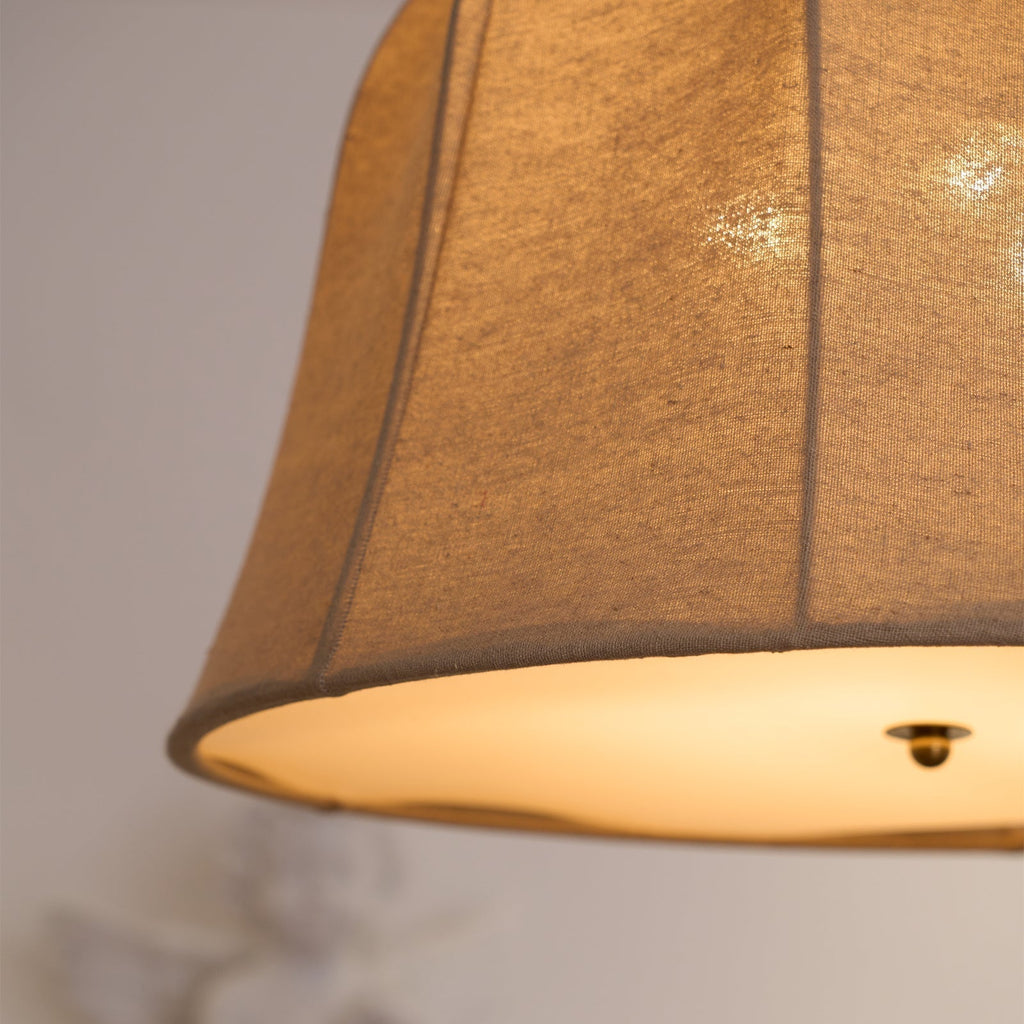 Fiora Lampe Suspendue en Tissu Vintage - Neutralighting