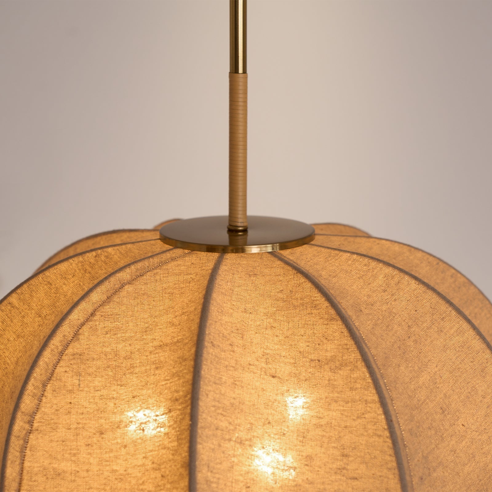 Fiora Lampe Suspendue en Tissu Vintage - Neutralighting