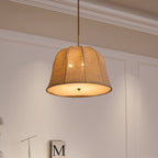 Fiora Lampe Suspendue en Tissu Vintage - Neutralighting