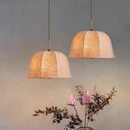 Tala Suspension Cloche en Tissu à Rayures - Neutralighting