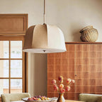 Tala Suspension Cloche en Tissu à Rayures - Neutralighting
