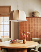 Fiora Lampe Suspendue en Tissu Vintage - Neutralighting