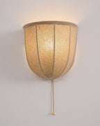 Griswold Applique Murale en Toile de Lin Naturel - Neutralighting
