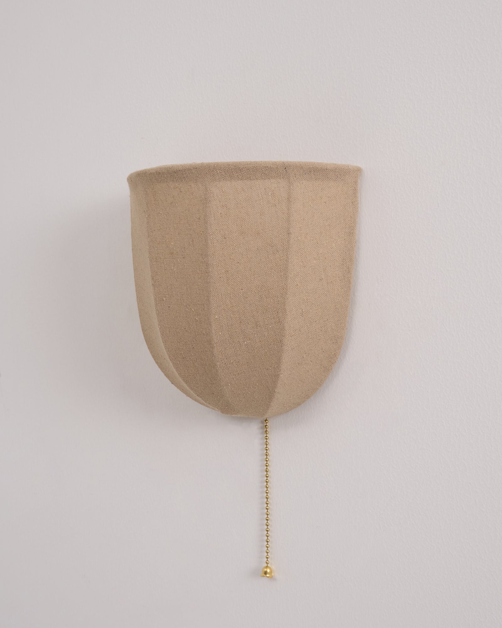 Griswold Applique Murale en Toile de Lin Naturel - Neutralighting