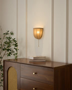 Griswold Applique Murale en Toile de Lin Naturel - Neutralighting