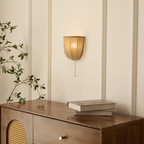 Griswold Applique Murale en Toile de Lin Naturel - Neutralighting