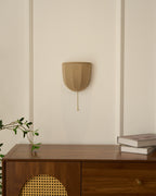 Griswold Applique Murale en Toile de Lin Naturel - Neutralighting