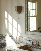 Griswold Applique Murale en Toile de Lin Naturel - Neutralighting