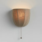 Griswold Applique Murale en Toile de Lin Naturel - Neutralighting