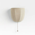 Griswold Applique Murale en Toile de Lin Naturel - Neutralighting