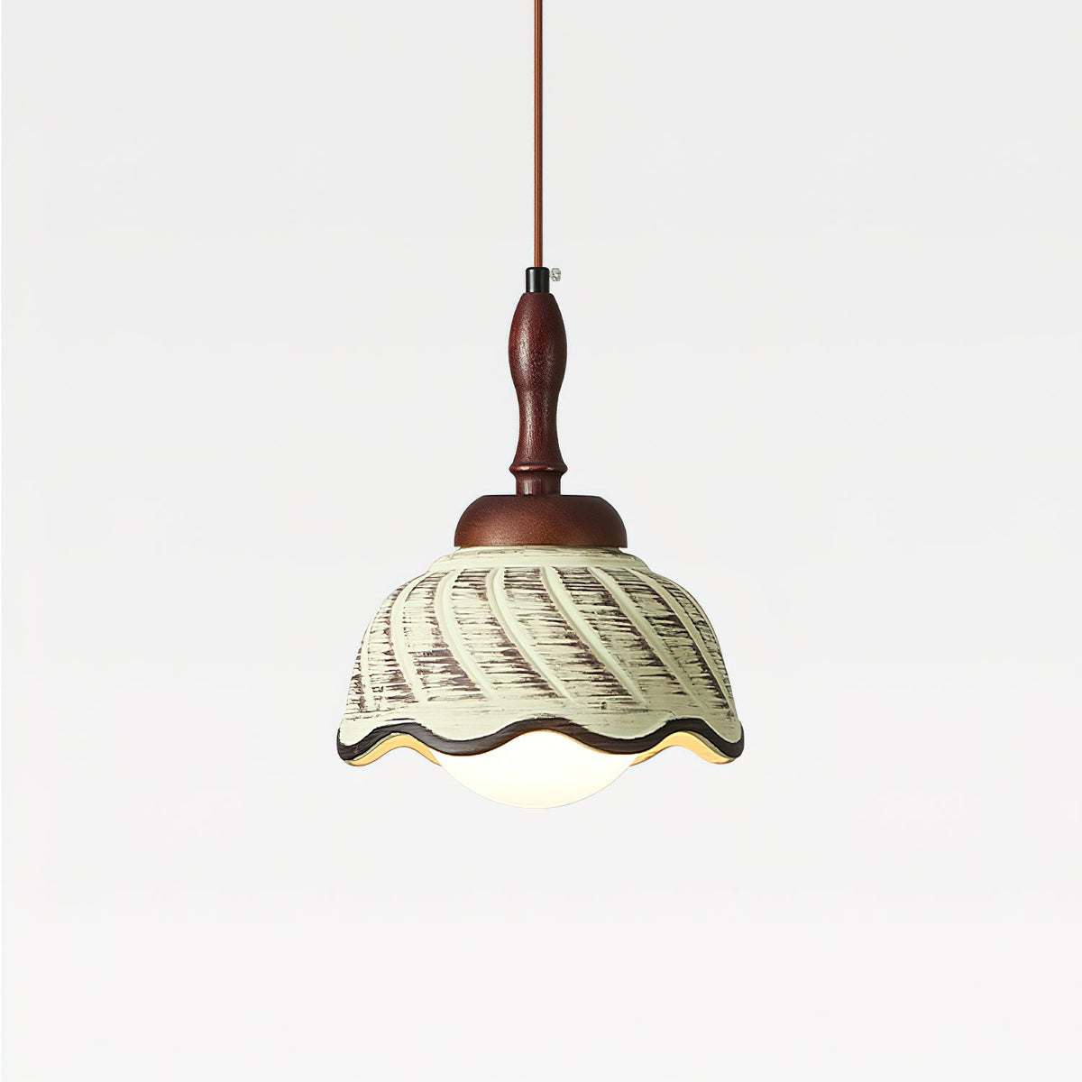 Sienna Suspension Rustique Courbée Chaleureuse - Neutralighting
