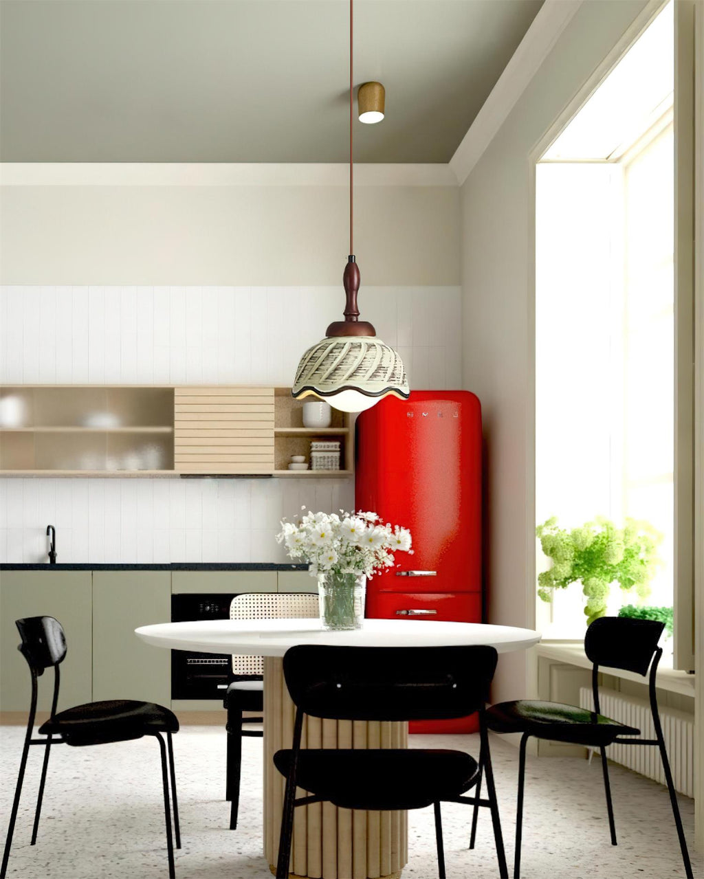 Sienna Suspension Rustique Courbée Chaleureuse - Neutralighting
