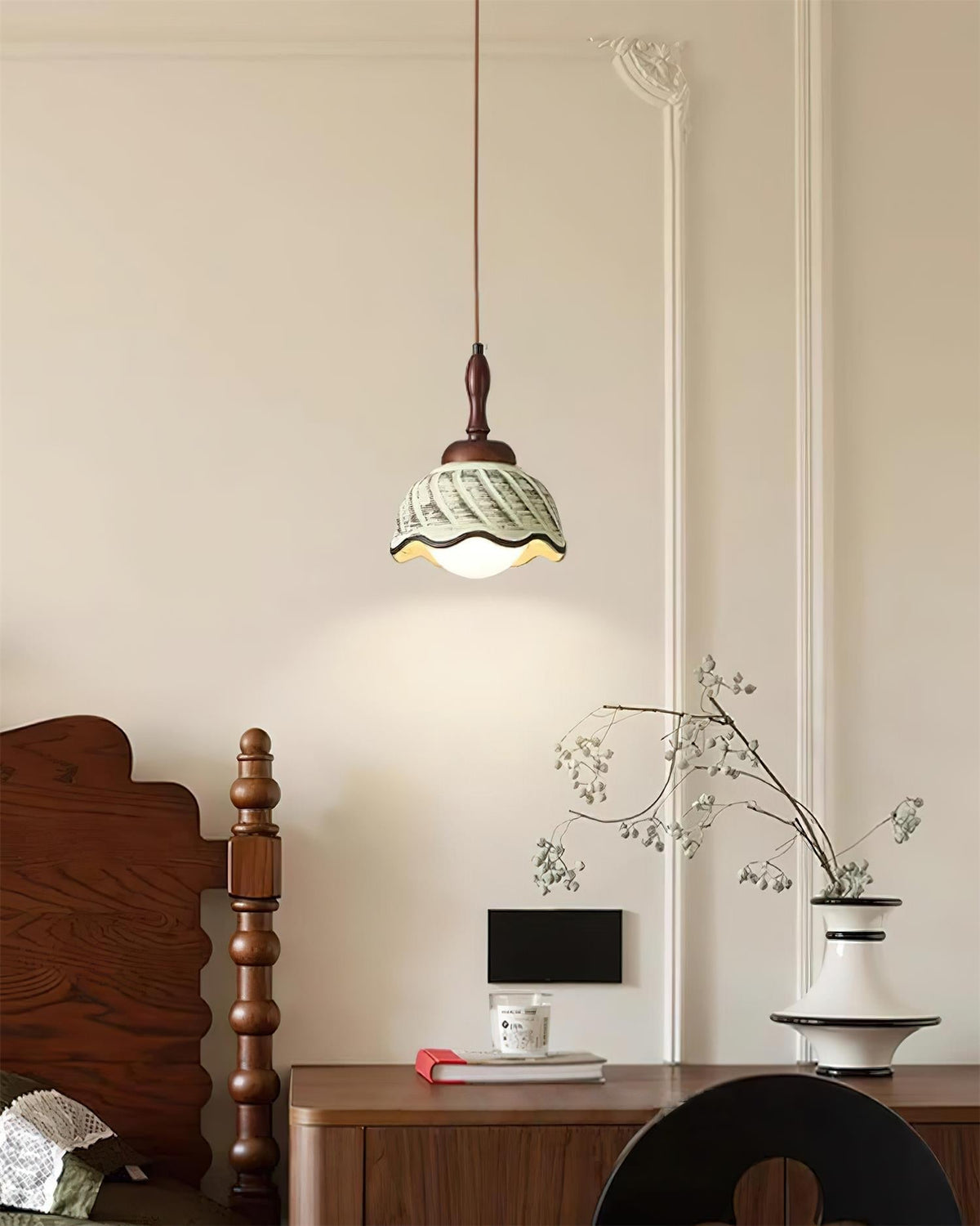 Sienna Suspension Rustique Courbée Chaleureuse - Neutralighting