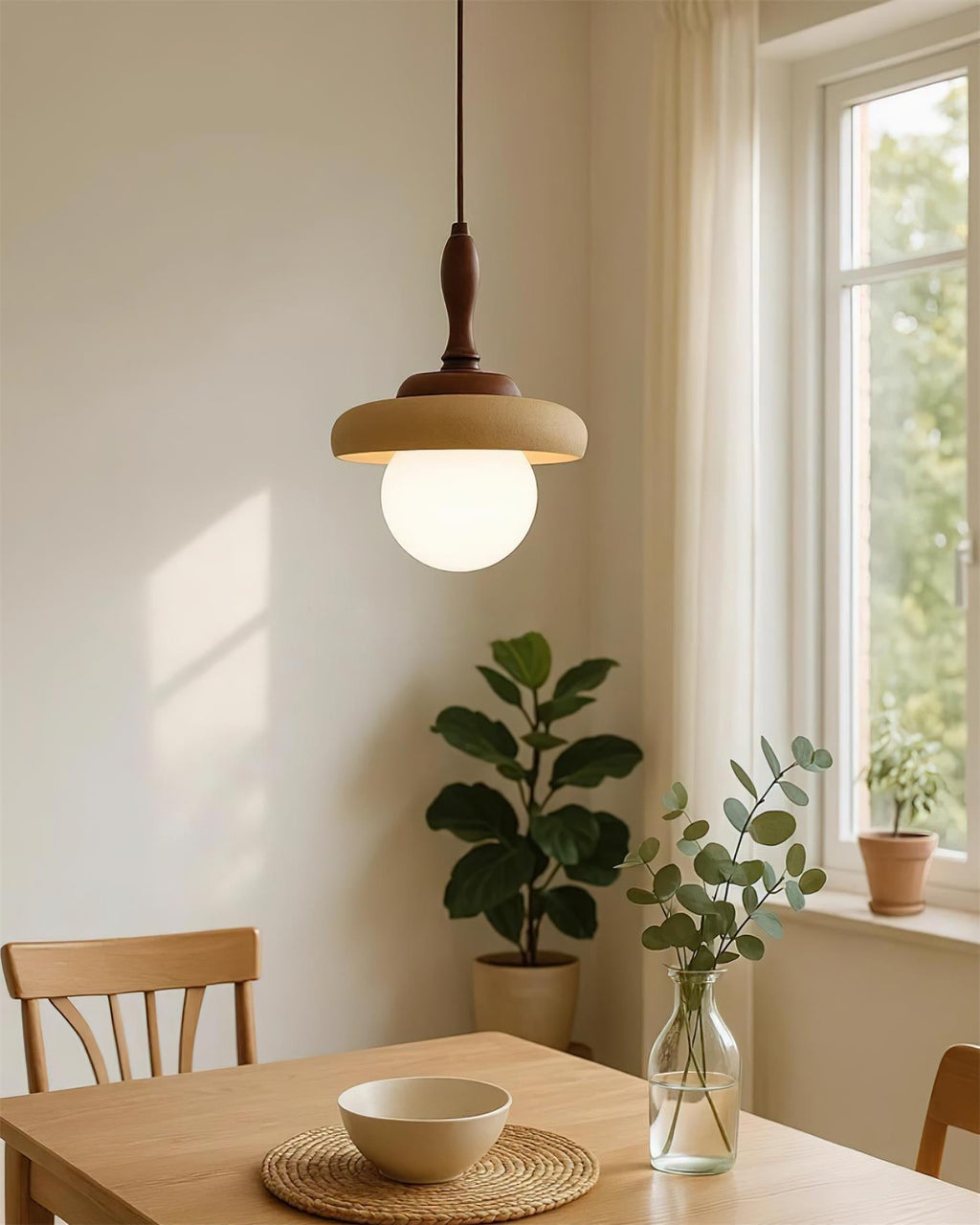 Sienna Suspension Rustique Courbée Chaleureuse - Neutralighting