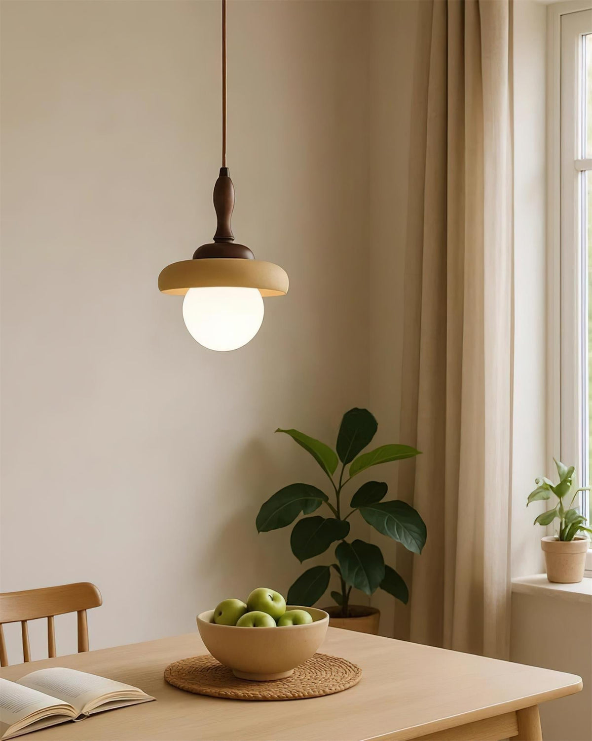 Sienna Suspension Rustique Courbée Chaleureuse - Neutralighting