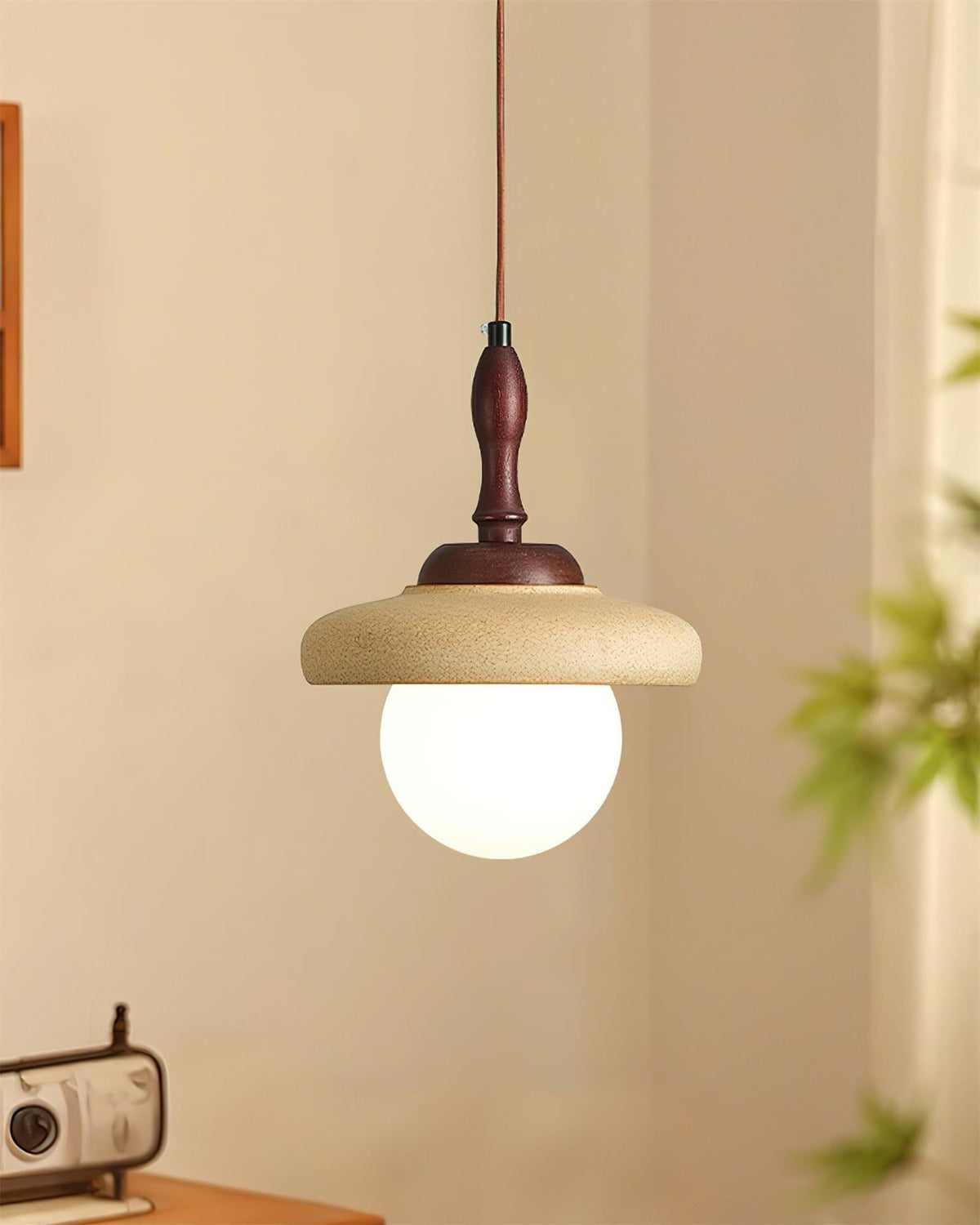 Sienna Suspension Rustique Courbée Chaleureuse - Neutralighting