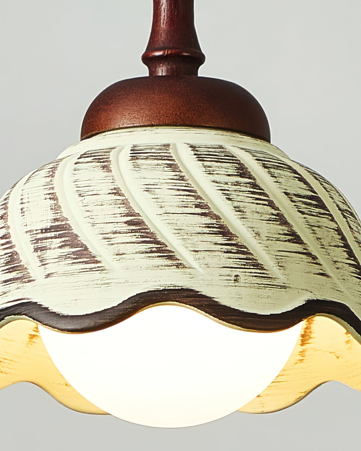 Sienna Suspension Rustique Courbée Chaleureuse - Neutralighting