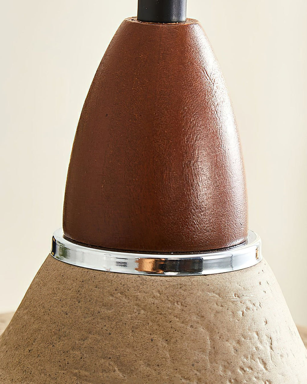 Sierra Lampe Suspendue Céramique Bois Art Nordique Premium - Neutralighting