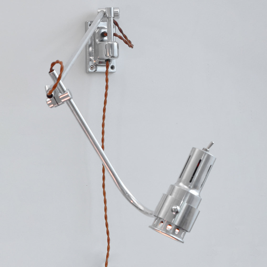 Ersolis Applique Murale en Métal à Bras Articulé Style Industriel Vintage - Neutralighting