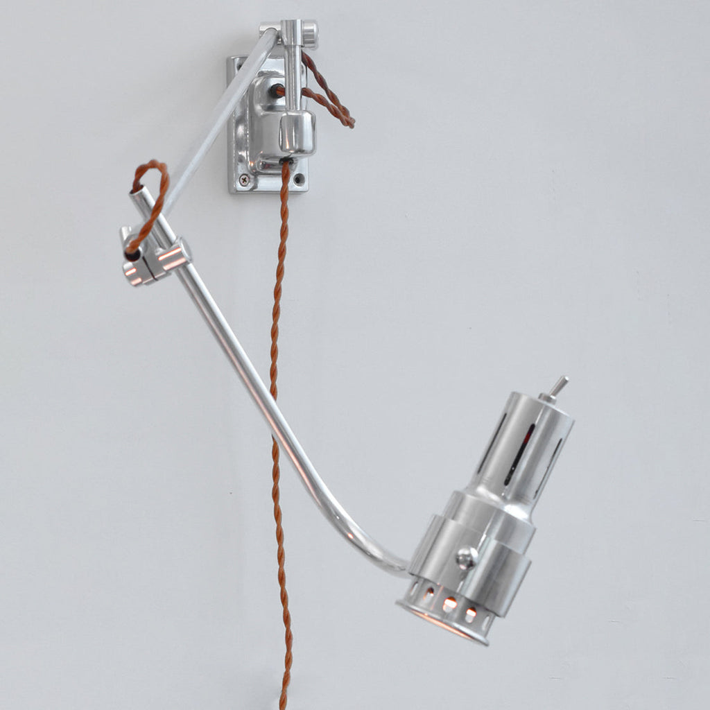 Ersolis Applique Murale en Métal à Bras Articulé Style Industriel Vintage - Neutralighting